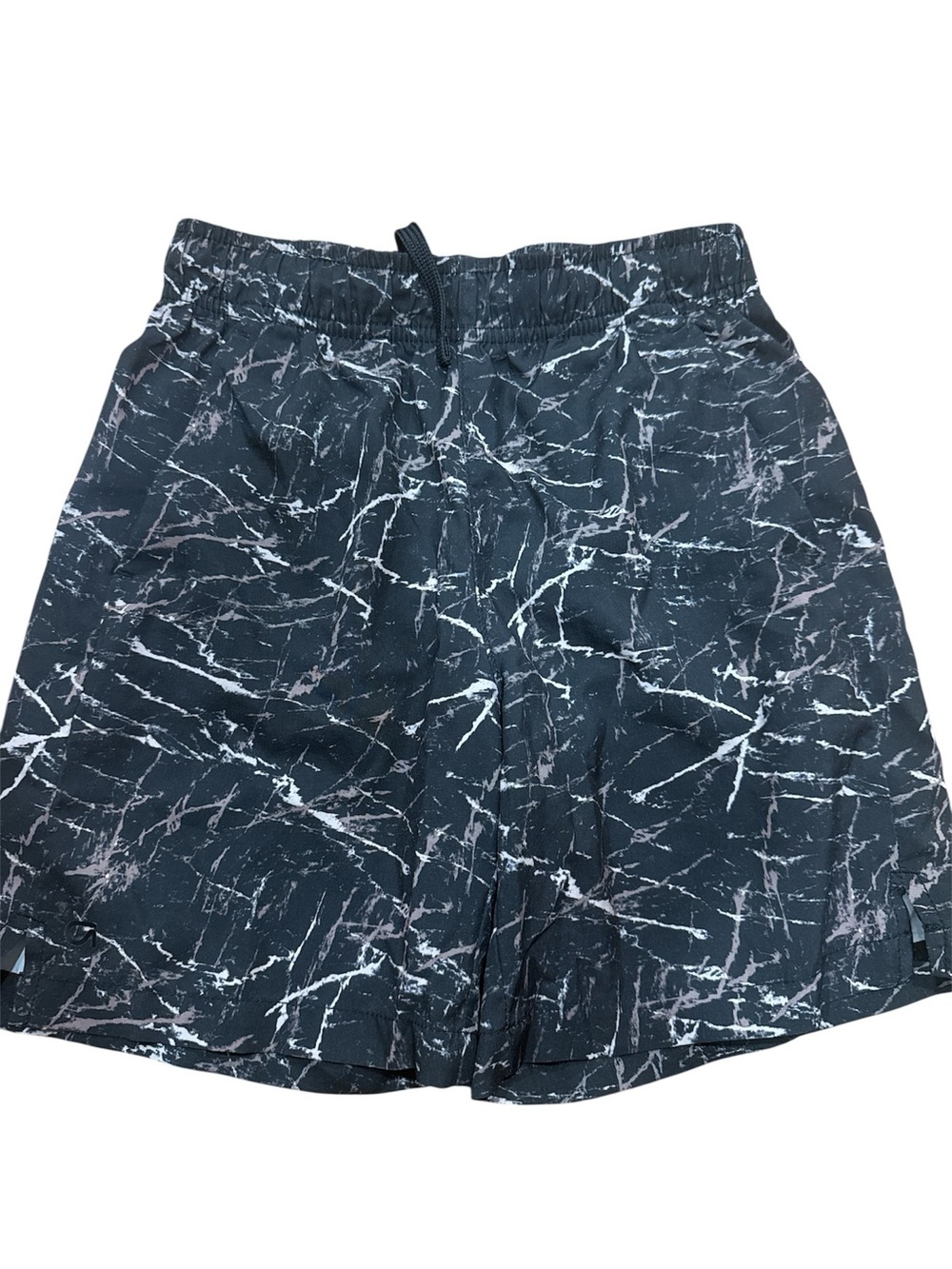 GAP Black & White Marbled Swim Shorts